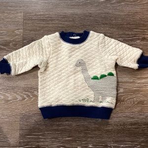 5/$25 Little Me Dinosaur Sweatshirt